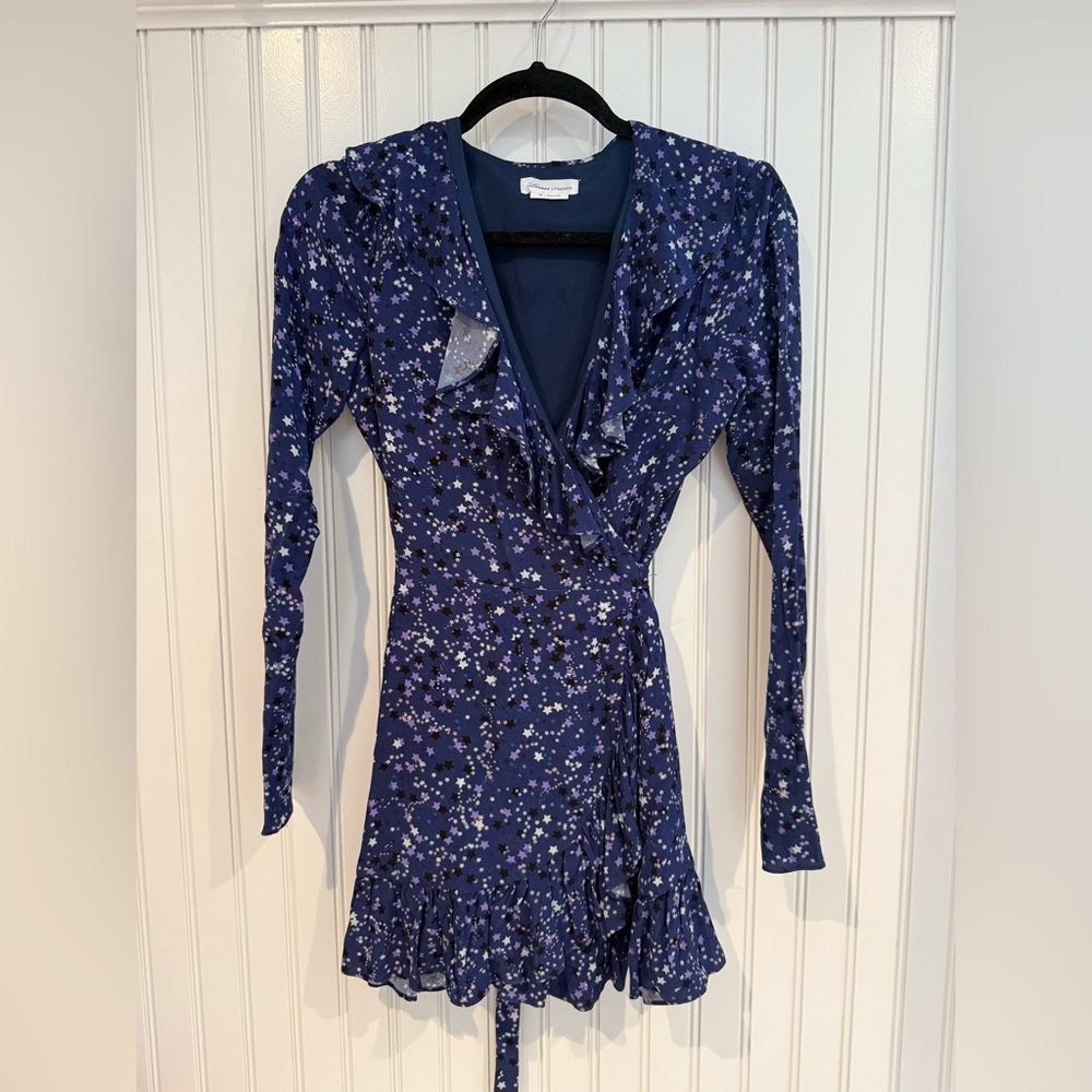 Lovers + Friends Wrap Dress with Plunge Neckline